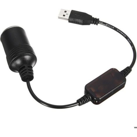 Adaptateur Allume-Cigare 12V avec Port USB – Conversion Simple et Rapide (1/5)