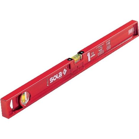 Livella a bolla sola pf40 plastica trapezoidale 400 mm