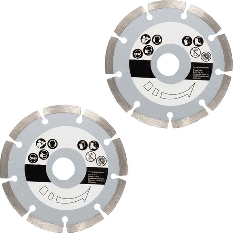 Disques de coupe diamantés pour la rainureuse murale Parkside PMNF 1350 E4 LIDL IAN 356345 Disques de coupe Disques diamantés
