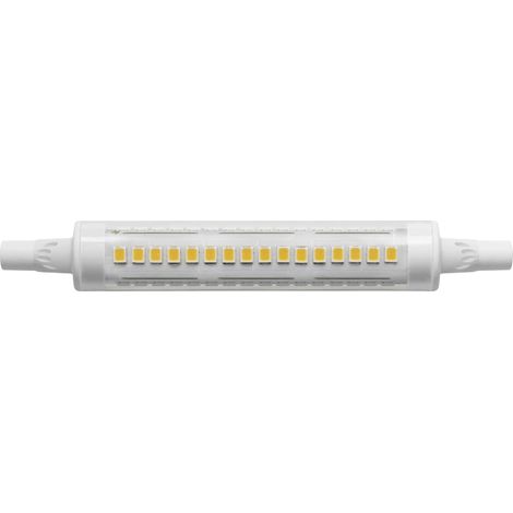 LightMe LM85378 LED CEE E (A - G) R7s forme de bâton 11 W blanc chaud (Ø x L) 18 mm x 118 mm 1 pc(s)