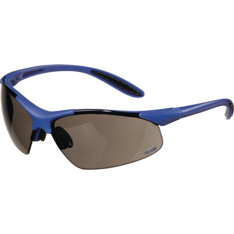 Protection oculaires DAYLIGHT PREMIUM EN 166 Branches bleu foncé,Verre fumé PC TECWERK (1/2)
