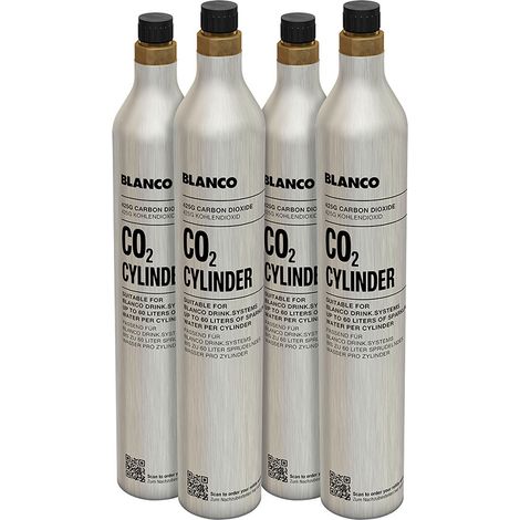 BLANCO Starterkit CO2-Zylinder 4er Set (1/2)