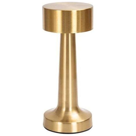 Dimmable Table Lamp, Rechargeable Cordless Table Lamps with Touch Sensor, 3 Level Brightness, 3w LED Night Lamp for Bedside Tables, Coffee Tables, Restaurants (1/5)