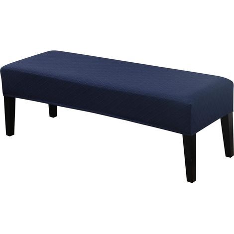 Housse de banc de salle à manger, housse de banc extensible et rembourrée lavable, housse de banc jacquard, housses de banc rectangulaires pour salle à manger, chambre, salon (1/4)