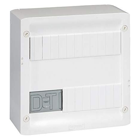 Legrand – Coffret de communication 8 prises RJ45 – Répartiteur téléphone 3 sorties – DTI modulaire – Compatible Grade 1 et 2 – LEG413219