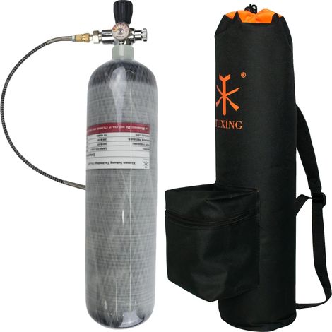 Cylindre en fibre de carbone TUXING, capacité de 3,0 L, pression de travail de 300 BAR (1/2)