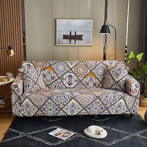 housse De Canap 2 Place 140-180cm Couverture Canap Avec Accoudoirs Moderne Couvre Canap Elastique Universelle Revtement De Canap Housse De Protect (1/4)