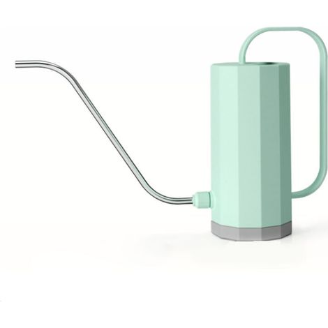 Watering Can Stainless Steel Long Spout Plant Watering Pot with Large Humanized Handle for Garden Mint Green (1/5)