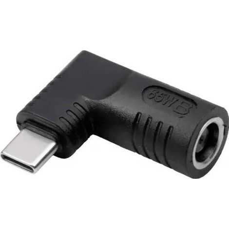Adaptateur pour ordinateur portable AK-ND-D02 7,4 x 5,0 + broche / USB-C (1/5)
