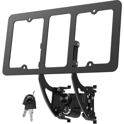 Abschließbarer vorderer Kennzeichenhalter für Model Y und Model 3 (1/5)