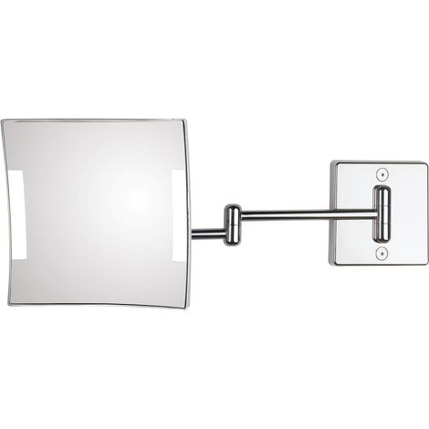 KOH-I-NOOR Quadrolo led c60/2ba-3 specchio braccio doppio 3x ingrandimento con led codice prod: C60/2BA-3