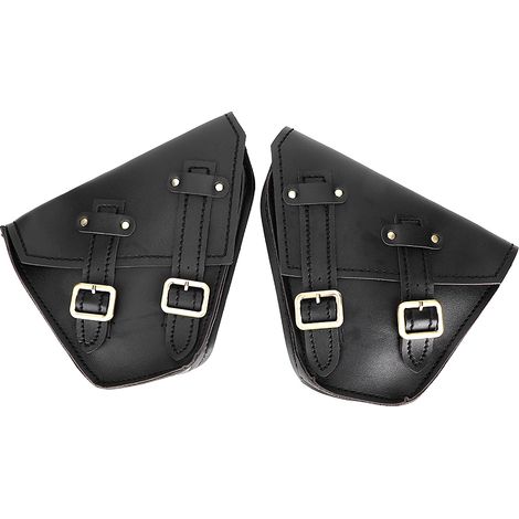 paire de sacoches latérales de rangement pour moto (gauche et droite) compatibles avec Honda CMX 300 500 17-18 (noir) (1/5)