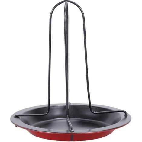 royaluxe - Grille pour Poulet Grillé Camping Full Inox économiser de l'espace (1/4)