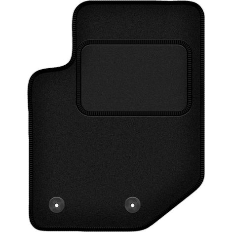 Tappetino in velluto per guidatore per: Jeep Avenger(j) crossover benzina (2023-) nero