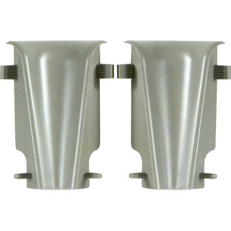 Neuhofer Innenecke 30 x 30 x 60 mm uni grau Sockelleiste (1/2)
