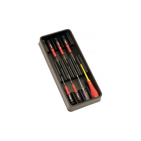MOB - Module garni de 7 tournevis de precision et isolés