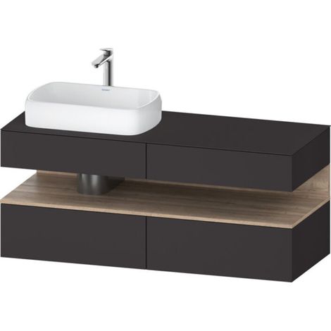 Duravit Collection One Konsolenwaschtischunterbau, 2 Auszüge, 2 (1/2)