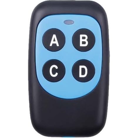 Telecomando per auto multifrequenza 250-868 MHz, duplicatore di telecomandi per apriporta garage, clonatore di codici, 4 pulsanti, pratico (1/4)