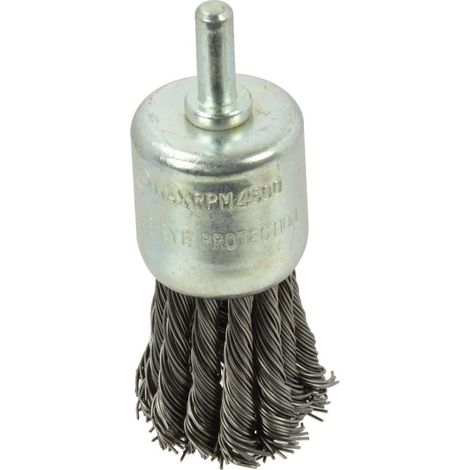 Cepillo de alambre trenzado de 28 mm (200/400) (1/3)