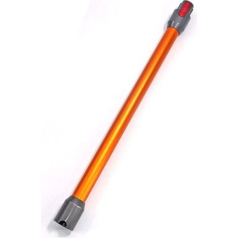 Tige d'extension en alliage d'aluminium-magnésium, Tube d'extension de remplacement orange,adapté à l'aspirateur Dyson V11 V15 V10 V8 V7 (1/4)