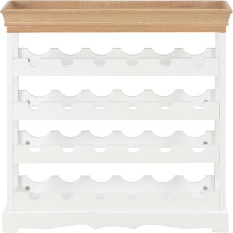 Maison Exclusive - Mobile Portavini Bianco 70x22,5x70,5 cm in MDF