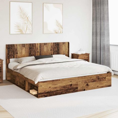 Cabecero Madera envejecida PB