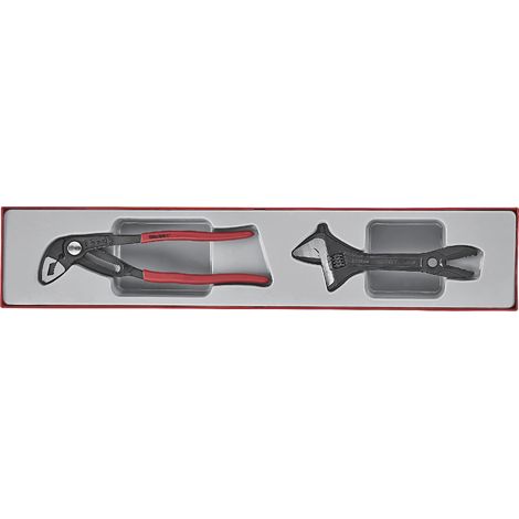 Pince crocodille + clé à molette TTX4 tray 2 pièces Teng Tools TTXMB02