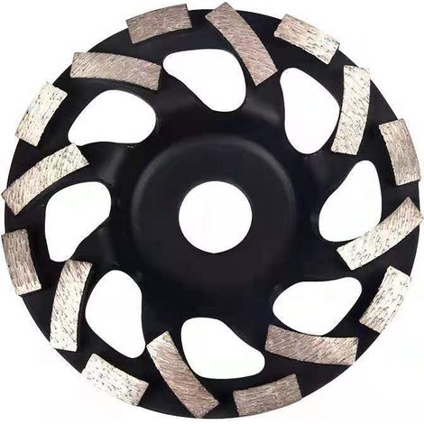 SHINING HOUSE Disco abrasivo de diamante de calidad profesional, disco abrasivo de diamante de 125 x 22,2 mm (1/4)