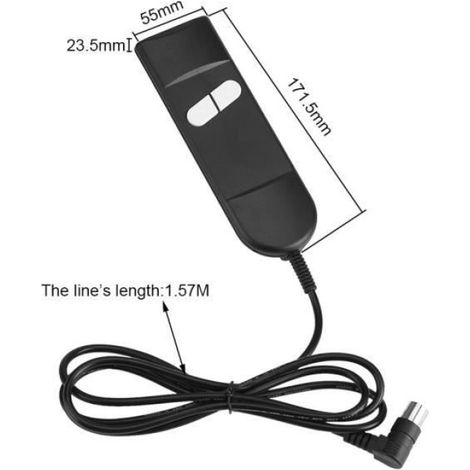 Connecteur de commande manuelle - 5 broches - Plastique - Utilisations multiples - Intérieur (1/4)