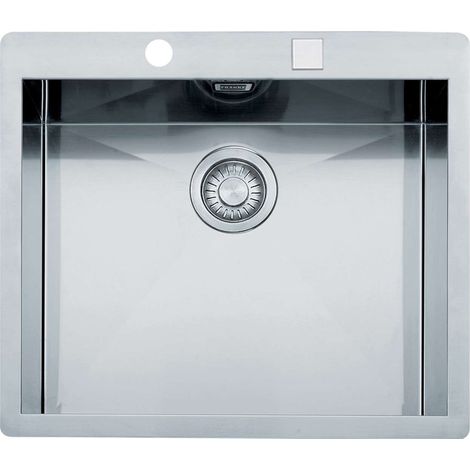 Franke PPX 210-44 TL. Tipo di lavello: Lavello ad incasso, Forma del lavandino: Rettangolare, Materiale del lavandino: Acciaio inox. Larghezza: 614 mm, Profondità: 440 mm - PPX21058TL - 127.0203.469 (1/4)
