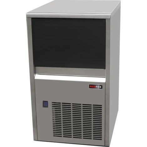 Machine à glaçons à eau - glaçons cube 14 g 22 kg / 24 h REDFOX - SS 25 W - REDFOX