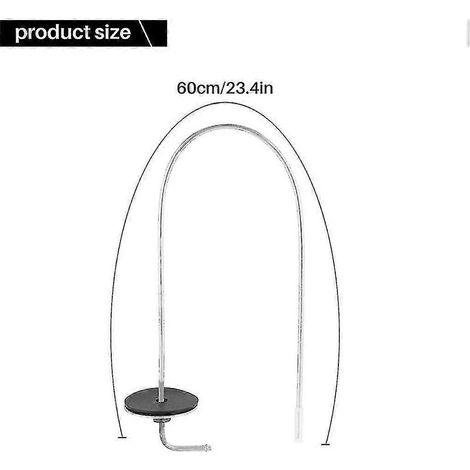 Metallstützrohr für Autokraftstofftank, kompatibel mit Webasto Eberspächer Heizung, Länge 60 cm, Außendurchmesser 5 mm. (1/5)