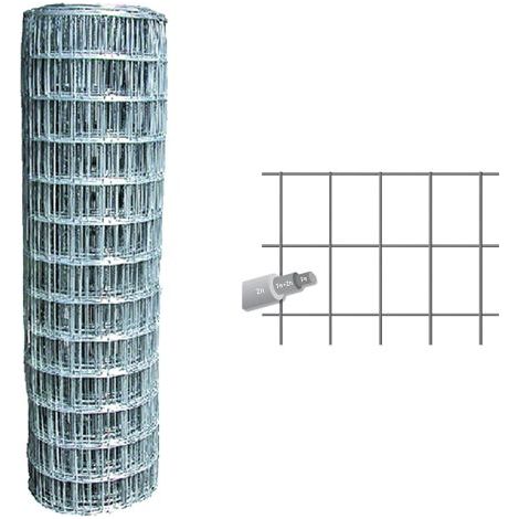 RETE ELETTROSALDATA ZINCATA 75 x 50 Filo Ø mm. 1,7 - H. cm 120