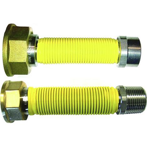 Tubo flexible de gas para contador 3/4-1 1/4'' F-F 100/200 mm