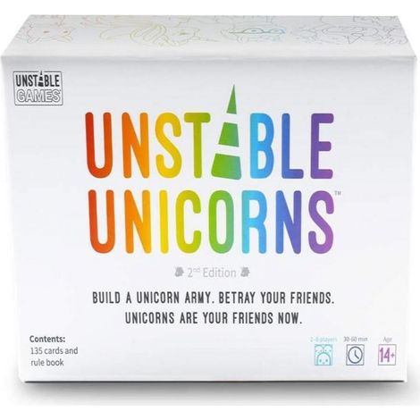 Jeu De Cartes - Jeu De Société À Thème Licorne - Pour Divination Et Loisirs - 1 Jeu