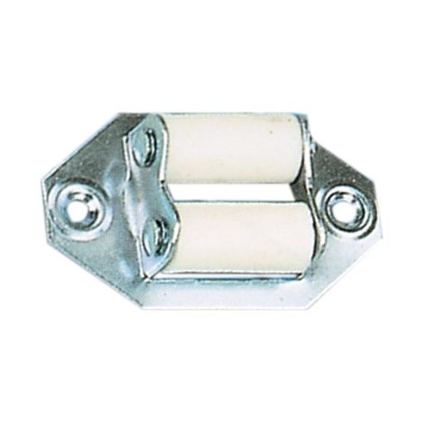 SC GUIDACINGHIA FERRO ORIZZONT C/RULLINI PLASTICA- BOLIS ITALIA- 5,0 pz