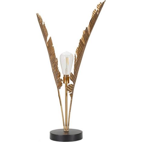 Lampada da tavolo in metallo decorativo Palm (1/5)