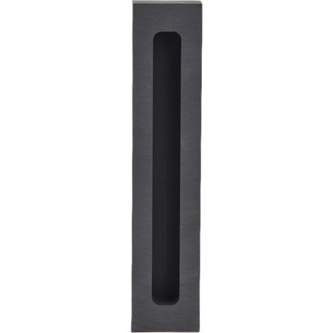 Moule en graphite pour coulée et affinage de métaux non ferreux, forme barre, creuset de moulage, dimensions ext. 120x25x17mm, int. 100x10x10mm, moule à lingot résistant haute température. (1/5)