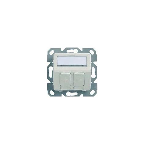 Telegärtner Modul-Aufnahme 2fach UP/50 aws aufbauend 100021417 (1/4)