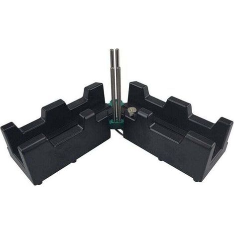 Fausse Equerre et Boite à Onglets - Produit 2 en 1 pour des Plinthes Précises - Angles de 85 à 180° (1/5)