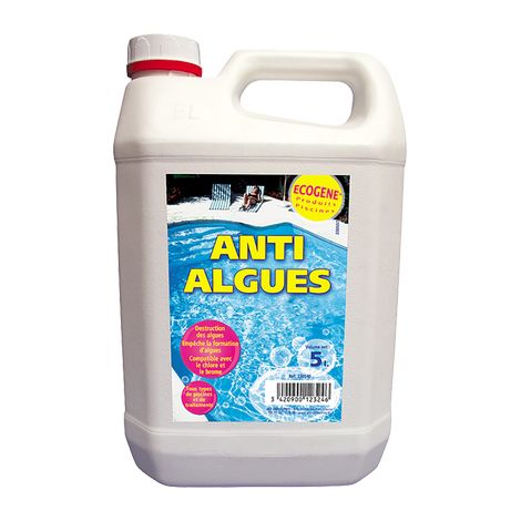 ANTIALGUES - BIDON DE 5 L - Non moussant