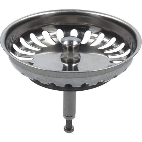 1 Panier Filtre, Acier Inoxydable, 24 Fentes, Diamètre 82 Mm, Pour Évier Blanco (1/5)