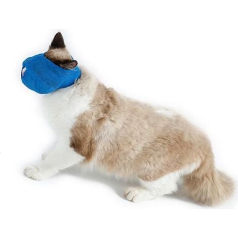 Muselières pour chats - SURENHAP - Maille respirante - Réglables - Accessoires essentiels