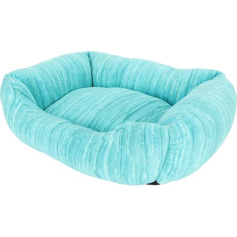Canapé-lit pour animaux de compagnie, doux et agréable au toucher, en flanelle, avec coussin en éponge, idéal pour les chats et les chiots, pour un repos relaxant. (1/5)