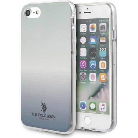 US Polo USHCI8TRDGLB iPhone 7/8/SE 2020/SE 2022 Blau/Blau Farbverlauf Kollektion (1/5)