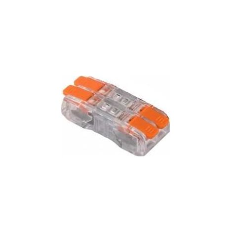Connecteur rapide à double patte jusqu'à 2,5 mm²