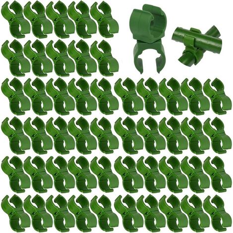 50 Pieces Adjustable Trellis Plant Connector Clips Climbing Vine Garden Connector Plant Stem Fixing Clips Multifunctional Gardening Clip for Tomato Cage Connectors (1/5)