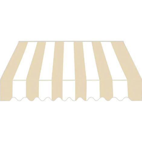 Tenda da Sole a Caduta 100x245 cm Balcone Alluminio Poliestere Beige (1/2)