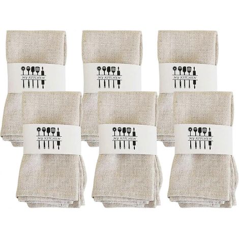 Serviette bohème à franges – pour la décoration de table à la maison, à la ferme, pour une fête, un mariage ou un repas. (1/5)