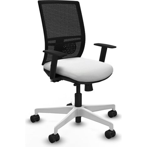 Sedia da ufficio piqueras y crespo yunquera nero mesh 120 kg (1/2)